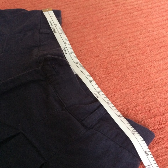 Vintage Blue Cotton Shorts - Picture 5 of 8